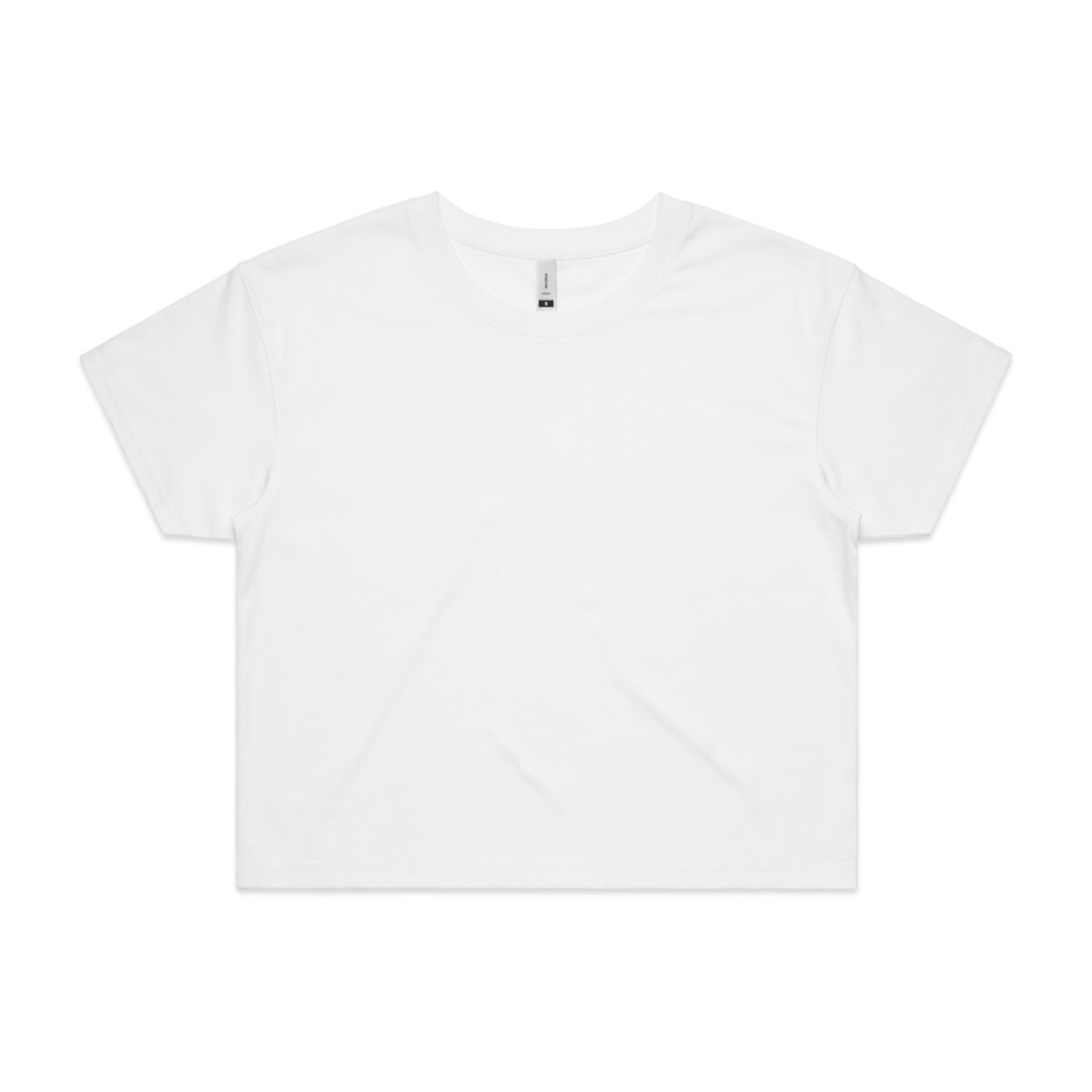Front of Customisable Woman's Crop T Shirt