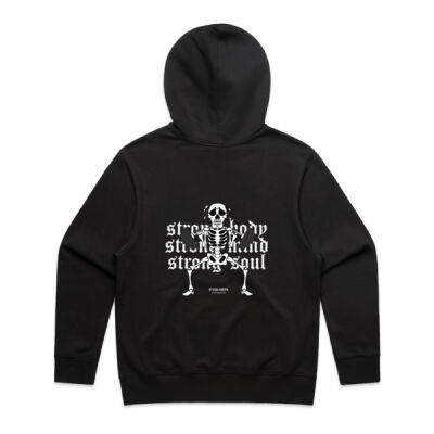 Skeleton Squat Hoodie Thumbnail